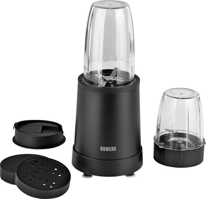 Produktbild N8werk Nutrition 8-tlg. Standmixer 800 W Schwarz (800 W)