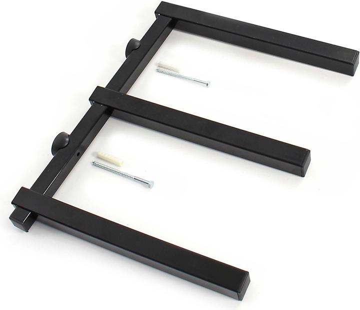 Actual product image XPOtool 2x Wood Shelf with 3 Levels up to 150kg Steel Cantilever Shelf for Storing Wood 50kg/Level