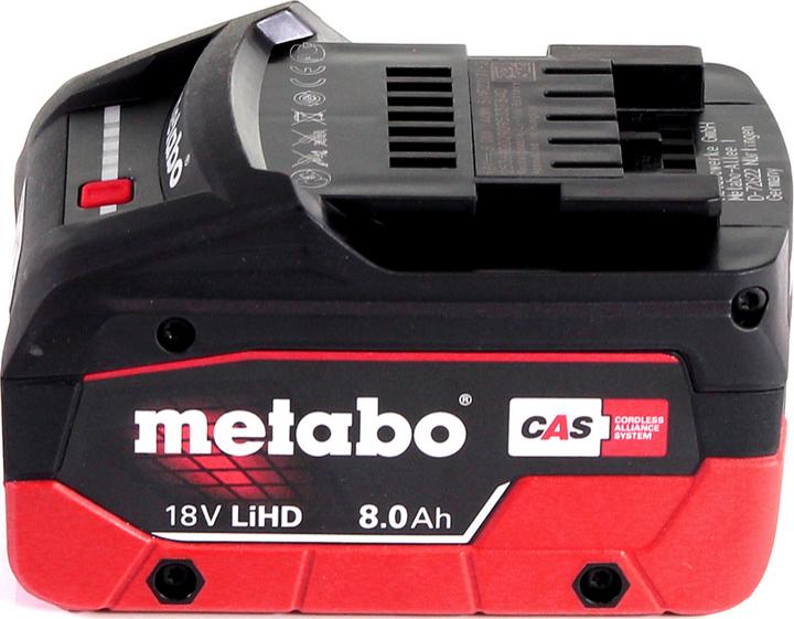 Produktbild Metabo Power 160-5 18 LTX BL OF Akku Kompressor 18 V 8,0 bar Brushless + 1x LiHD Akkupack 8,0 Ah - (8 Bar, 5 l)