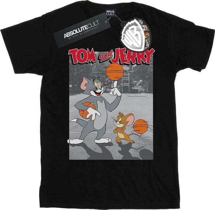 Immagine prodotto Tom & Jerry Basketball Buddies Maglietta Ragazze (116)