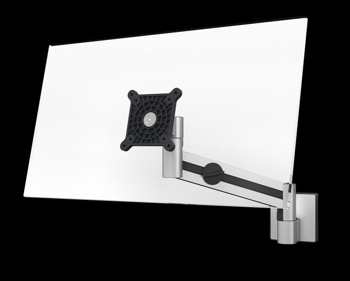 Image du produit Durable Support mural avec bras pour 1 écran, h x l x p 350 x 290 x 120 mm, argent (Mur, 37.99")