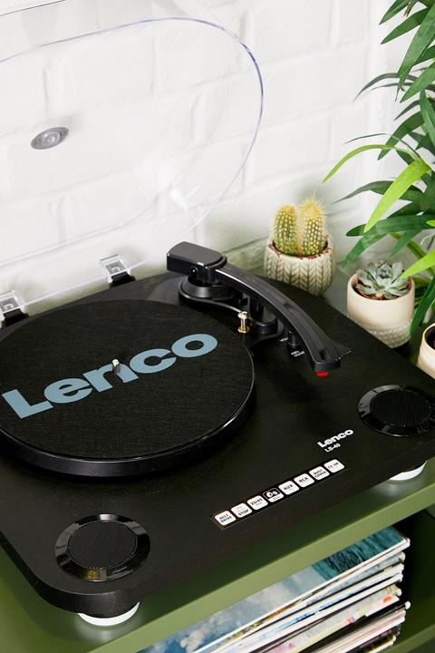 Produktbild Lenco GRAMOFON LS-40BK schwarz (Halbautomatisch)