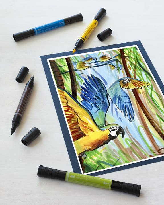 Produktbild Faber-Castell Tuschestift (Mehrfarbig, 10 x)