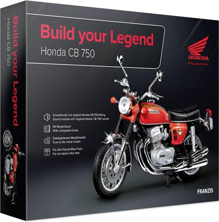 Produktbild Franzis Verlag Honda CB 750 67215 Bausatz ab 14 Jahre Box