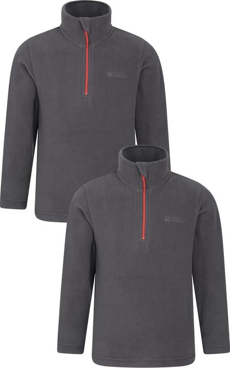 Produktbild Mountain Warehouse ChildrensKids Camber Fleece (2erPack) (128)