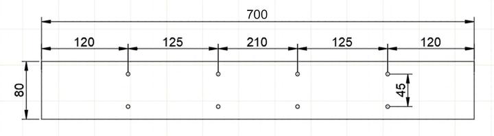 Produktbild Wiltec Tischbeine Set 70x72cm schwarz pulverbeschichtet Tischkufen Tischgestell