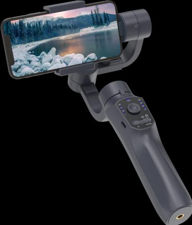 Produktbild Porodo 3-Axis Anti shake Gimbal P10 PRO (Smartphone, 0.25 kg)