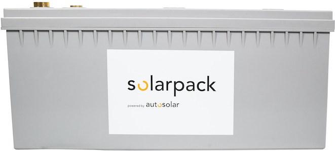 Produktbild Autosolar Lithiumbatterie 100 Ah 24V- LiFePo4-Solarbatterie (25.60 V, 100 Ah)