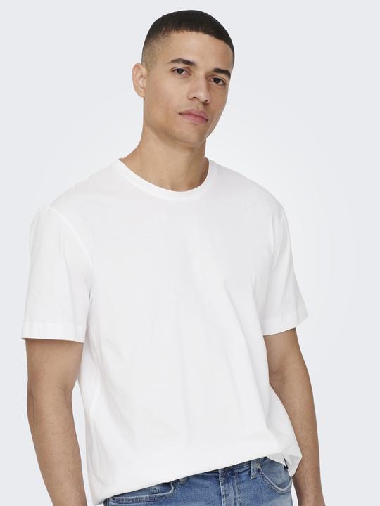 Produktbild Only & Sons Onsmax Life Reg Ss Stitch Tee Noos (L)