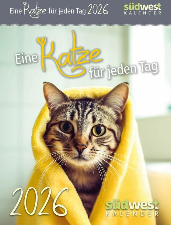 Produktbild Eine Katze für jeden Tag 2026 - Tagesabreisskalender zum Aufstellen oder Aufhängen (11 x 15 cm, Deutsch)