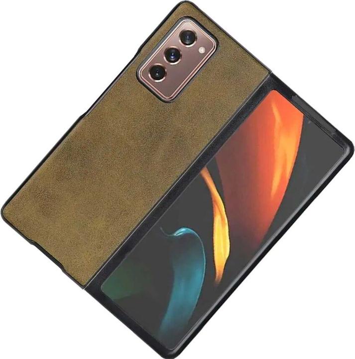 Actual product image Samsung Leather Case Galaxy Z Fold 2 (Samsung Galaxy Z Fold2)