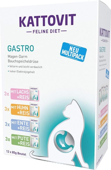 Kattovit Multipack Gastro (Adulte, 1 pcs, 1020 g)