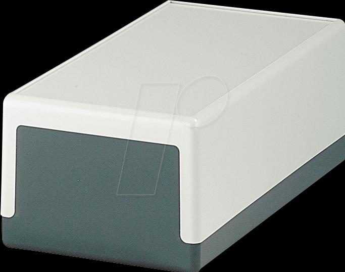 Produktbild Bopla Schalengehäuse grau 188 x 110 x 40 mm Polystyrol IP40 Snap connection (Gehäuse)