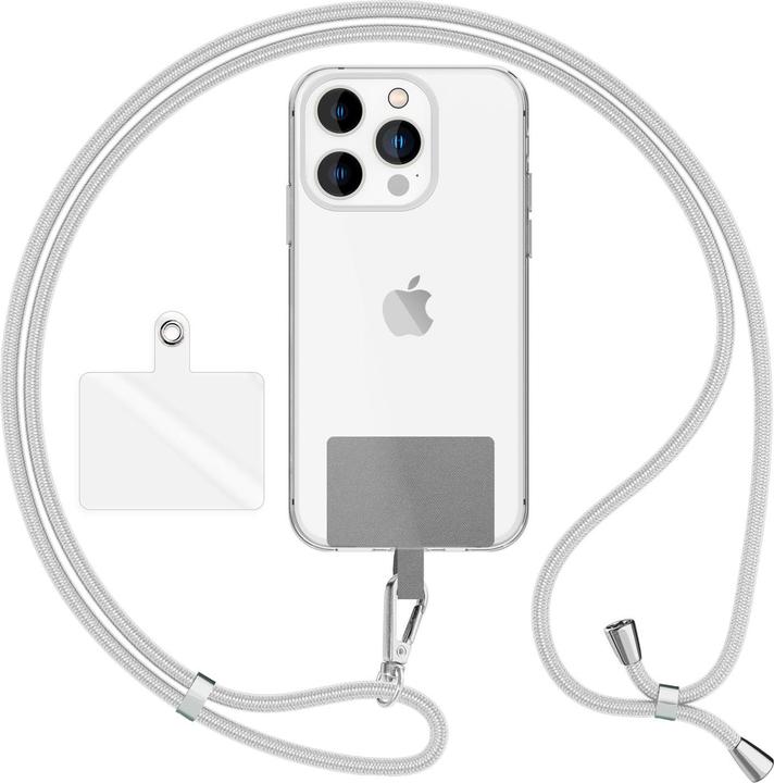 Actual product image Nalia Universal mobile phone necklace with pad