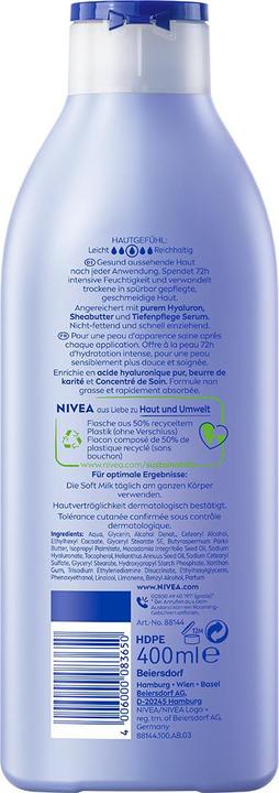 Produktbild NIVEA Verwöhnende Soft Milk DUO (Körpermilch, 800 ml)