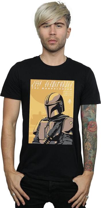 Produktbild Star Wars The Mandalorian Art Poster TShirt (4XL)