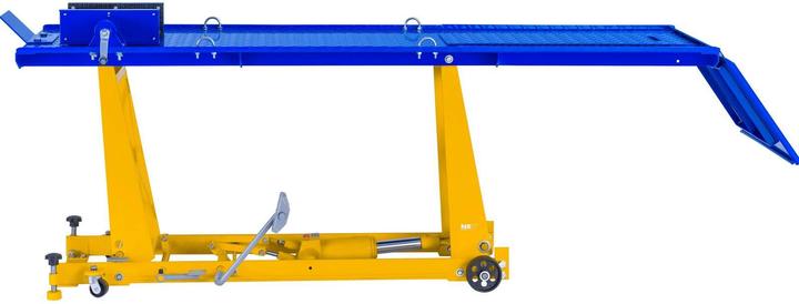 Produktbild MSW Motorradhebebühne - Arbeitsbühne Hebebühne Motorradheber Motorradbühne 450kg