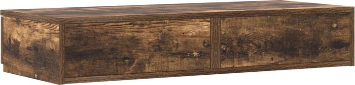 Produktbild VidaXL Bettunterlagen aus Raucheiche 90x36,5x16,5 cm Holzwerkstoff