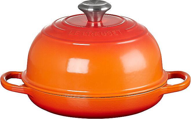 Actual product image Le Creuset Roaster for bread 24cm orange (24 cm, Casserole + Stewpot, Cast iron)