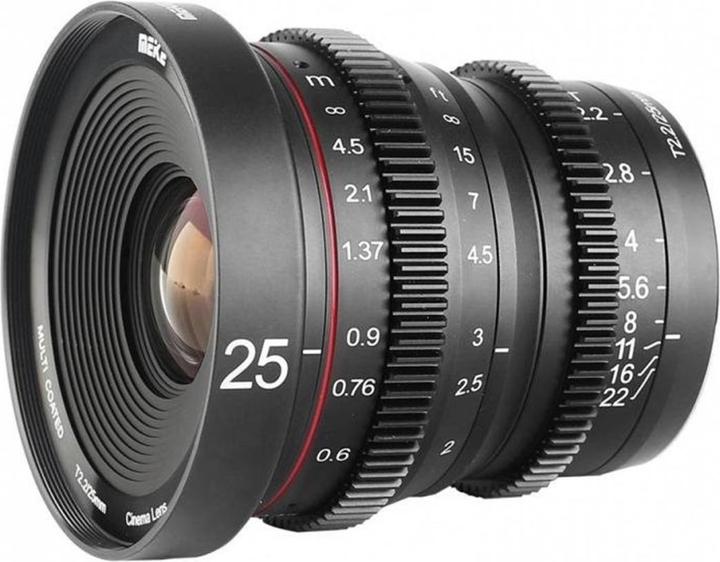 Produktbild Meike 25mm T2.2-22 Sony E-Mount Cine Lens (Sony E, APS-C / DX)