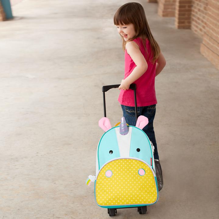 Actual product image Skiphop Zoo Rolling Luggage Unicorn (26 l, Hand luggage (up to 50 litres))