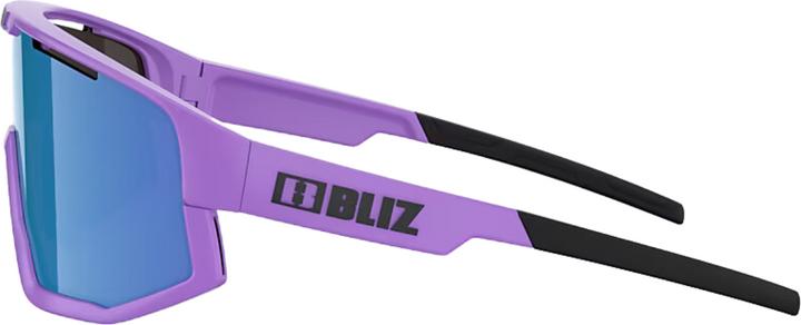Actual product image Bliz Fusion (Matt Purple Brown, blue-multilayer pink, Brown Blue)