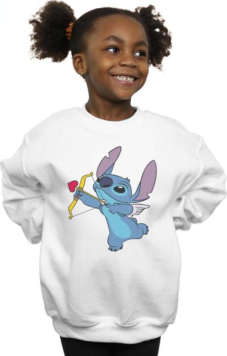 Immagine prodotto Disney Lilo And Stitch Stitch Cupid Valentines Felpa Ragazze (104)