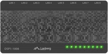 Actual product image Lanberg Switch DSP1-1008 8-Port 1GB/S Desktop (8 Ports)