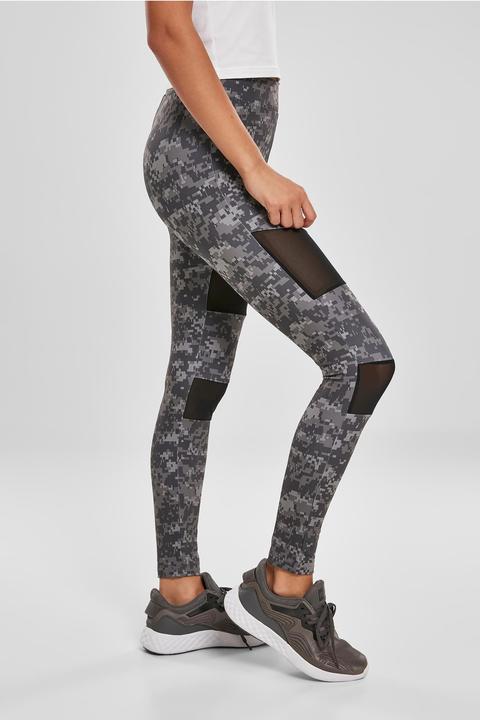 Actual product image Urban Classics Ladies Camo Tech Mesh Leggings (S)