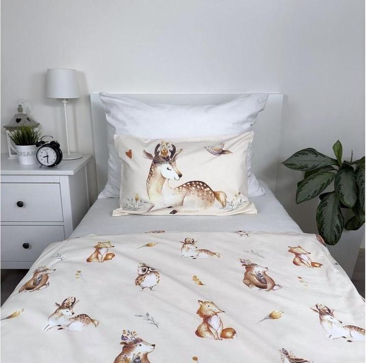Actual product image Jerry Baby bed linen forest animals