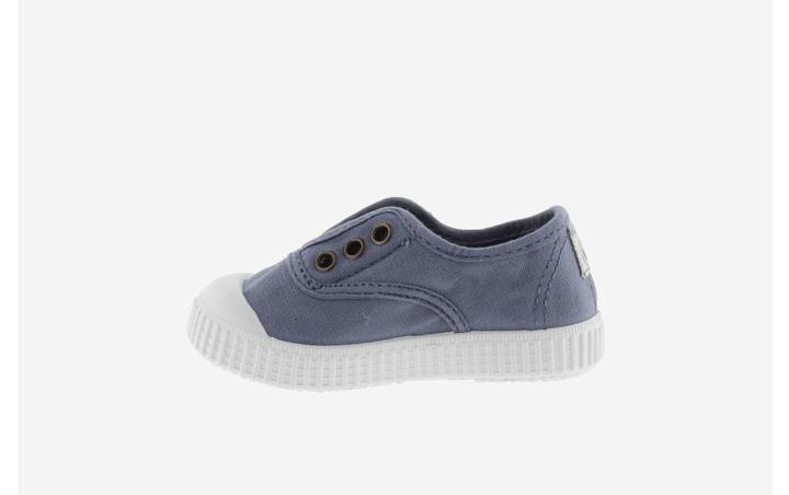 Actual product image Victoria girl's trainers 1915 anglaise toile lavée (18)