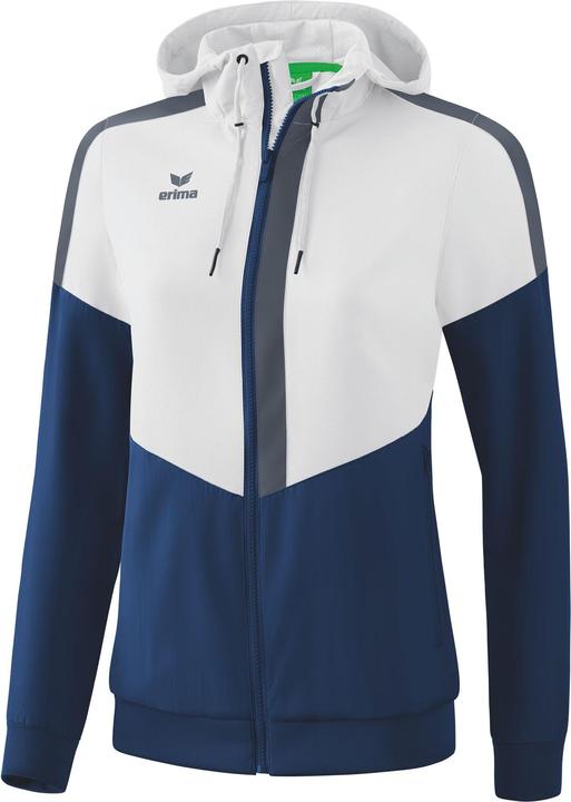 Actual product image Erima Squad Tracktop Jacket With Hood (44)