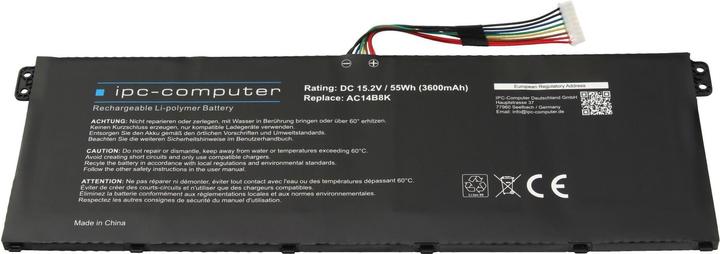 IPC AC14B8K (4 cellules, 3600 mAh)