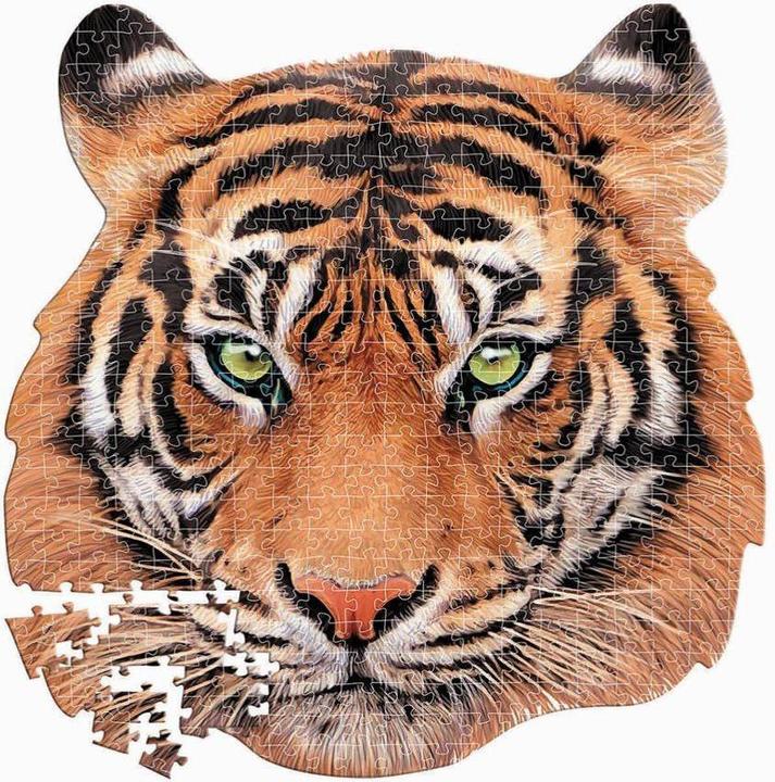 Immagine prodotto Educa Forma Puzzle faccia di tigre 400 pezzi (375 pezzi)