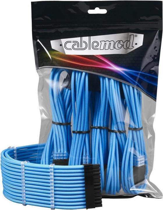 Actual product image CableMod Pro ModMesh 12VHPWR Cable Extension Kit - light blue