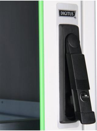Image du produit Assmann DIGITUS armoire réseau 48,3cm 19inch 32U gris 1560x600x800mm porte en verre de sécurité incl. (32 HE, Rack 19 pouces)