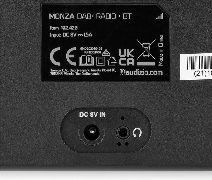 Actual product image Audizio Monza (DAB+, FM, Bluetooth)
