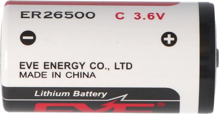 Actual product image Eve Batterie Battery ER26500, C Size Bobbin ER 26500 (1 pcs., C, 9000 mAh)
