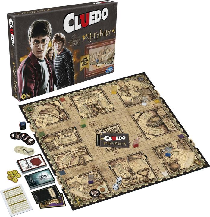 Actual product image Hasbro Gaming Cluedo: Wizarding World Harry Potter Edition Board Game (Italian)
