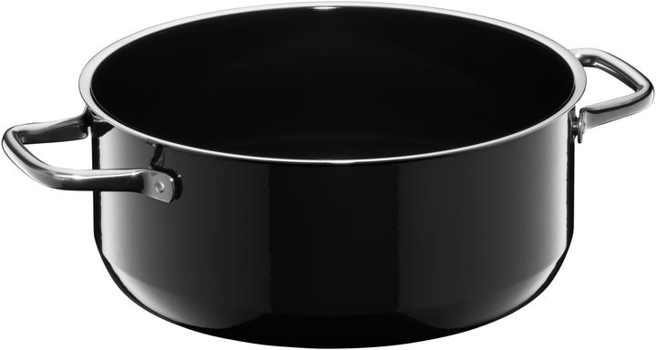 Produktbild WMF Bratentopf schwarz (24 cm, Kochtopf, Edelstahl)