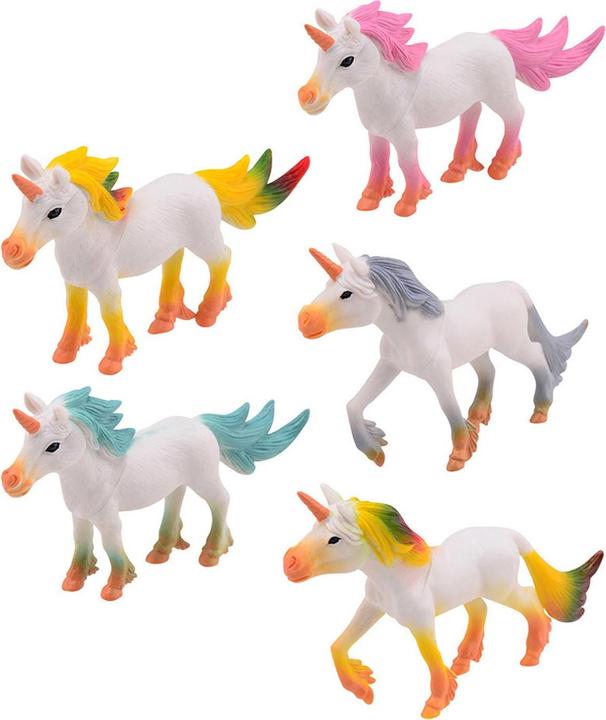 Produktbild Johntoy Einhorn Spielfiguren, 5tlg.