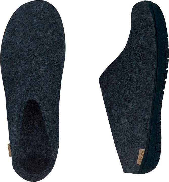 Image du produit Glerups Semelle en caoutchouc naturel Noir Pantoufles (37)