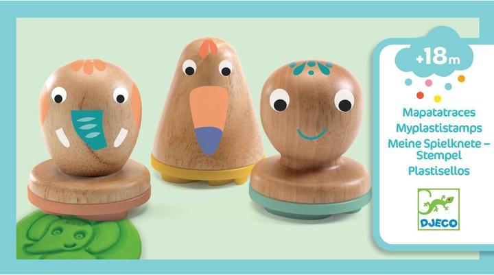 Actual product image Djeco My play dough stamp