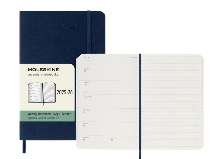 Moleskine WONK 25/26 PK SC Saphir (9 x 14 cm, Anglais)