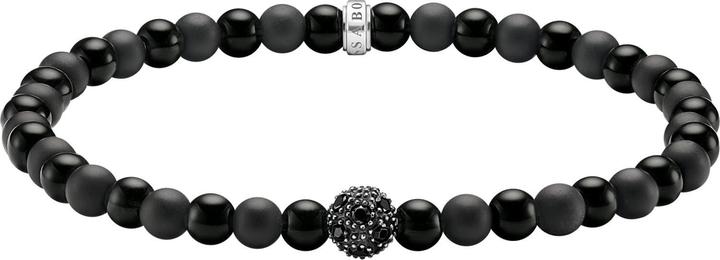 Produktbild Thomas Sabo Talisman Armband positive Energie Obsidian (19 cm, 925er Silber)