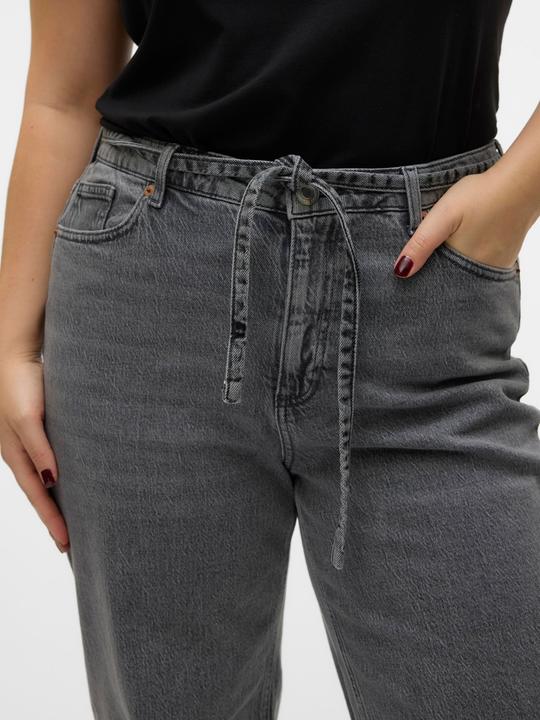 Actual product image Vero Moda VMCTESSA Hohe Taille Weiter Beinschnitt Jeans Weit geschnitten (46)