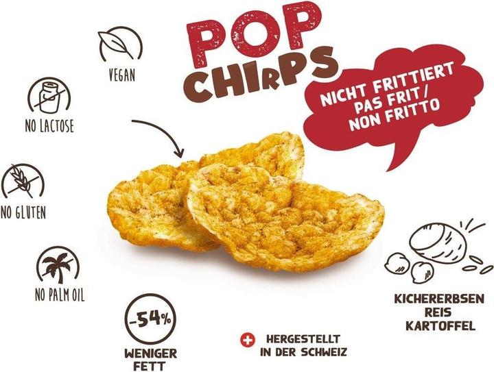 Actual product image Chirpies POP Chirps Chickpea BBQ Snack Box (850 g)