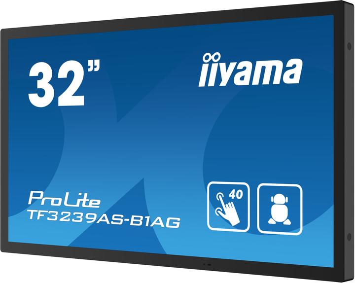 Actual product image iiyama 80cm (31.5") TF3239AS-B1AG 16:9 M-Touch 2xHDMI+DP (1920 x 1080 pixels, 31.50")