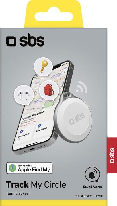 Actual product image SBS Water resistant object locator compatible with Apple Find My (Apple)