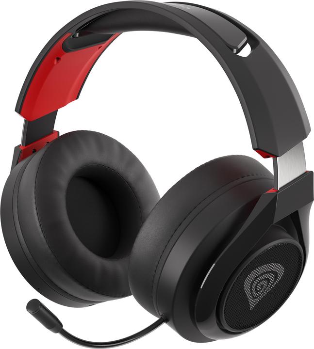 Actual product image Genesis Selen 400 Headset Wired & Head-band Gaming Black, Red (Wireless, Cable)